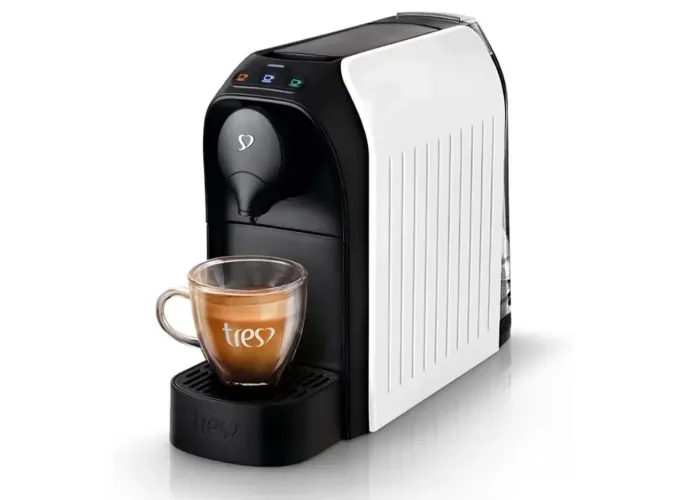 3 Corações TRES Cafeteira Espresso e Multibebida Passione Branca - 127V (lacrada)