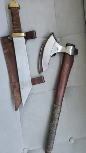Traje Viking completo Artesanal