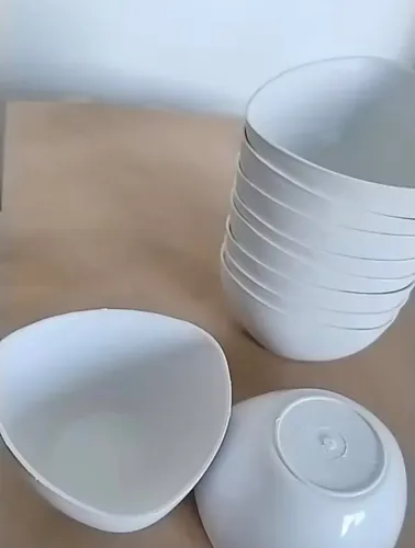 Potes plástico para petiscos