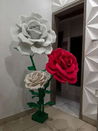 Flores gigantes - locação
