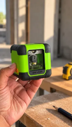 Nível Laser Huepar Verde 2 Linhas Cruz Novo Pronta entrega