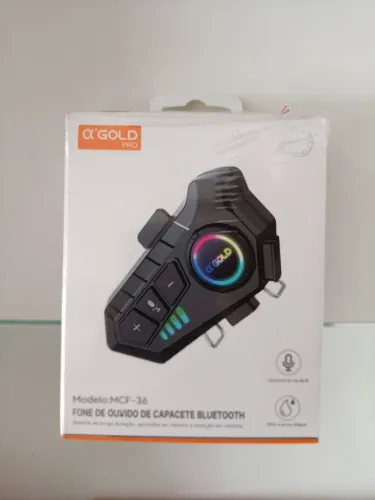 Fone de ouvido bluetooth Intercomunicador para capacete 