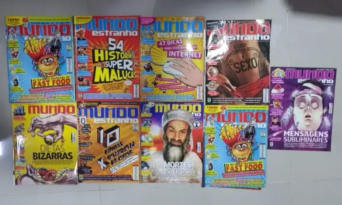 Lote De Revistas Mundo Estranho