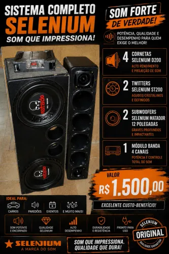 Som completo troco por bombox