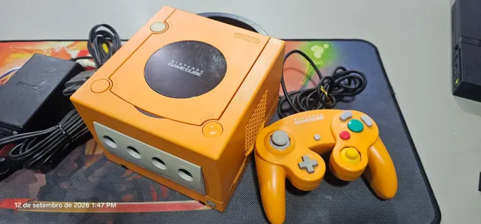 Console Game Cube Laranja