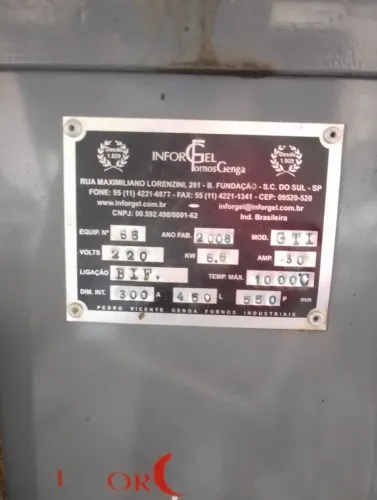 Forno para fundição
