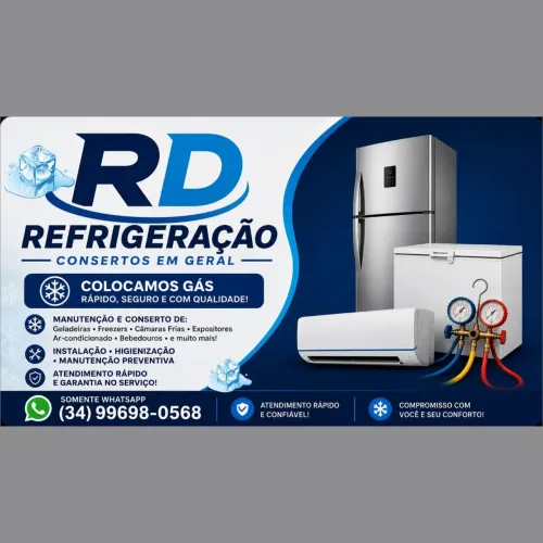 ? RD REFRIGERAÇÃO - CONSERTOS EM GERAL ?