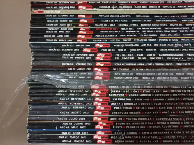 Revista Quatro Rodas Anos 2000. [2002/2005. 2007/2021].