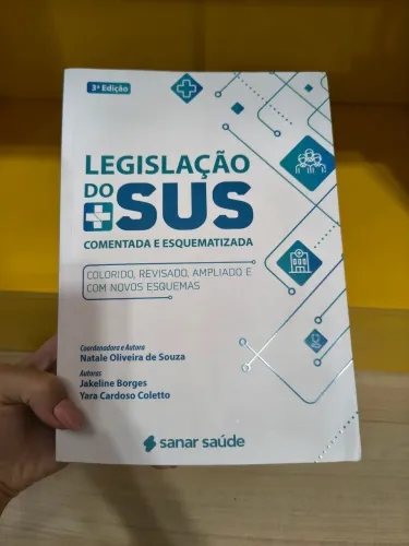 Livro Legislação do SUS - Sanar Saúde | Preparatório Concursos e Residência