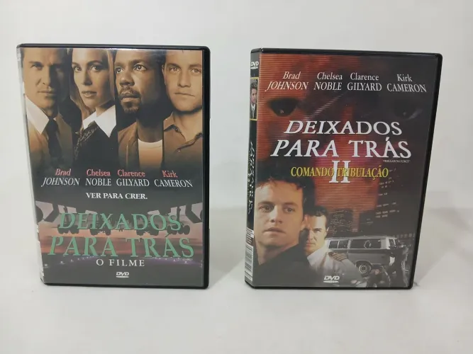 DVDs Originais com os Filmes Deixados para trás 1 e 2 