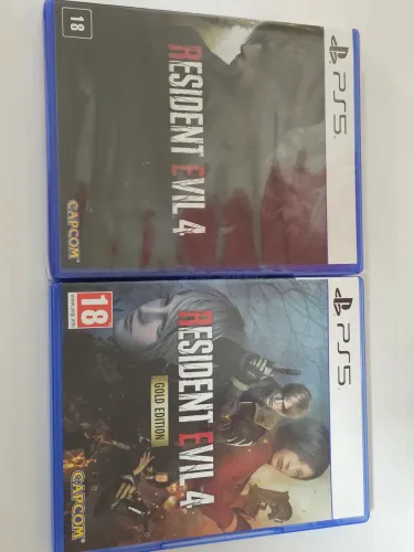 Resident Evil 4. 2 versões. Jogo de Playstation 5.