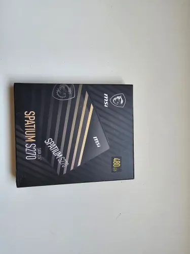 SSD MSI Spatium 480GB, Sata III, Leitura 500Mbs e Gravação 450Mbs
