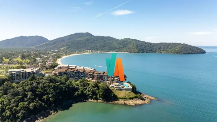 COBERTURA COM VISTA PANORÂMICA , NO COSTA NOVA TABATINGA EM CARAGUATATUBA.