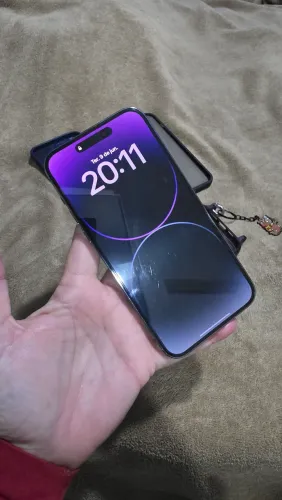 Iphone 14 PRO MAX + carregador + Fone Bluetooth + 3 capinhas e 1 de indução+