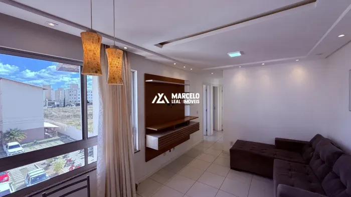 Alugo apartamento no 3º andar semi mobiliado com 3 quartos sendo um 1 suíte no