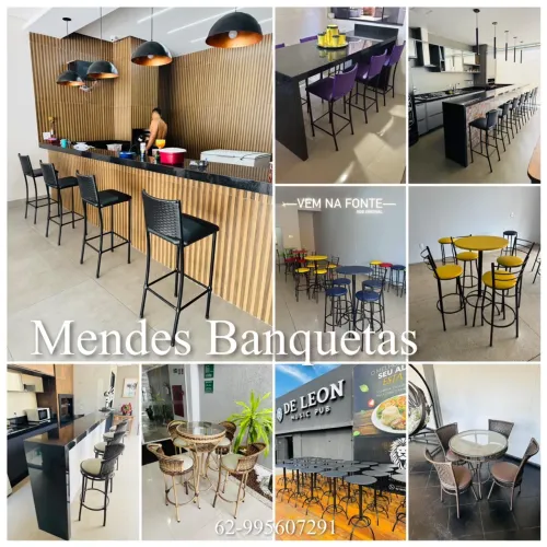 BANQUETA BANQUETAS À PRONTA ENTREGA FRETE GRÁTIS