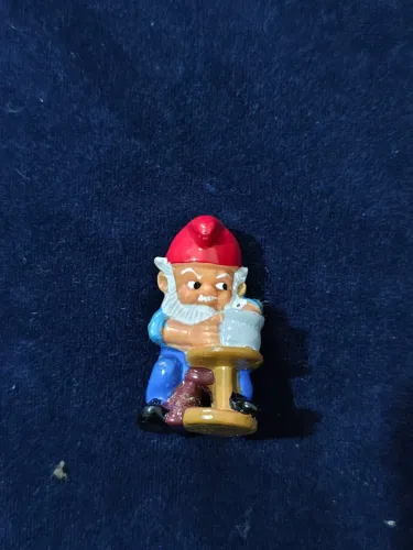 Gnomo Oleiro anos 90 - Kinder Ovo