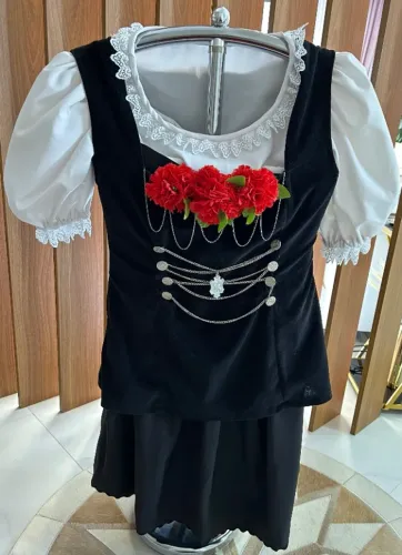 Traje Típico Feminino Alemão Tam G