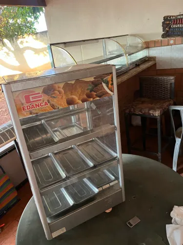 Vendo 3 estufas de salgado sem uso 500 cada