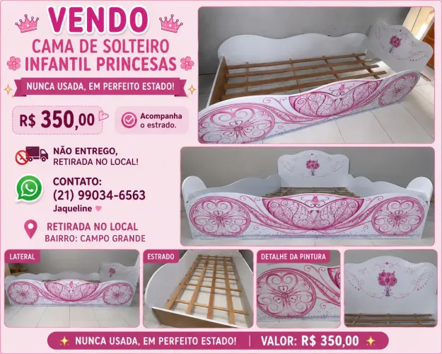 Cama solteiro