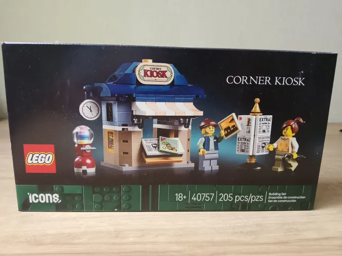 Lego  ícone corner kiosk 40757