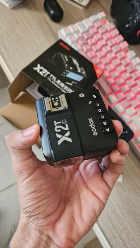 Transmissor godox X2t para canon