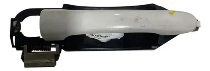 Puxador Maçaneta Ext Tras Esquerda Fiat Grand Siena 2014 Branco Dianteira/traseira