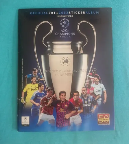 Álbum Champions League 11/12 completo