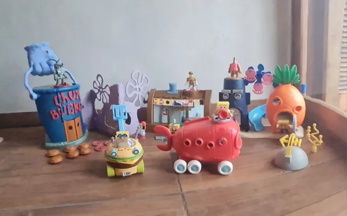 Coleção Imaginext Fenda do biquíni / tudo em excelente estado