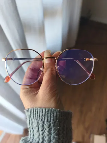 Armação de Oculos Rose Gold Nova