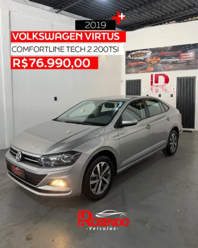 Volkswagen Virtus Comfort. 200 TSI 1.0 Flex 12V AUT 2019