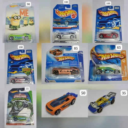 Miniaturas Acceleracers e Via 35 Deora II Hot Wheels 