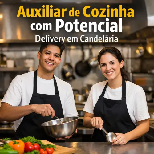 Auxiliar De Cozinha delivery em candelária
