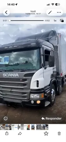 SCANIA P310 2016 BITRUK BAÚ