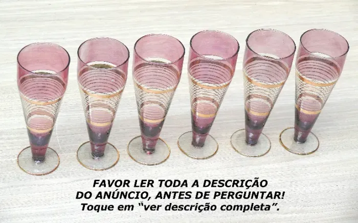 Cristais anos 70 NOVOS