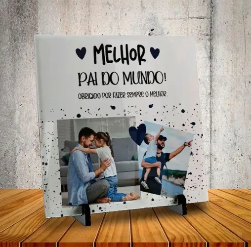 Azulejo Personalizado dia dos Pais