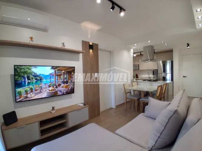 Apartamento mobiliado com 1 suíte - Alto da Boa Vista - Sorocaba/SP