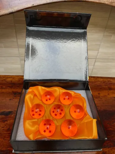 Action Figure Dragon Ball - Kit Com 7 Esferas Com Caixa