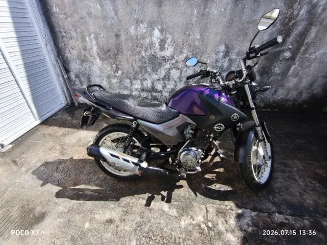 Moto boa no ponto de transferir Yamaha 125 cilindrada toda em dias