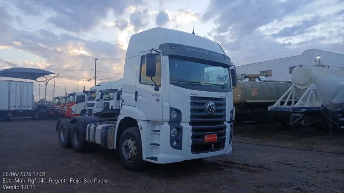 Volkswagen 25.360 Constel. 6x2 Tractor 2p (die)(E5) 2021/2022 Vamos Seminovos Regente Feij