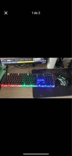 Kit gamer mouse e teclado
