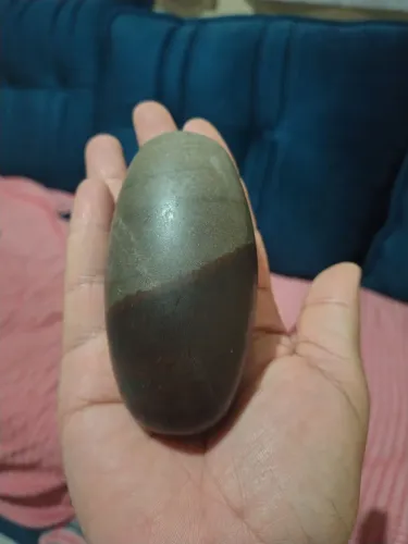 Pedra Shiva Lingam 15 centímetros nova