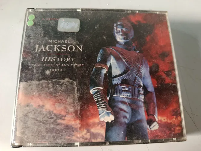 CD Michael Jackson History past present and future duplo