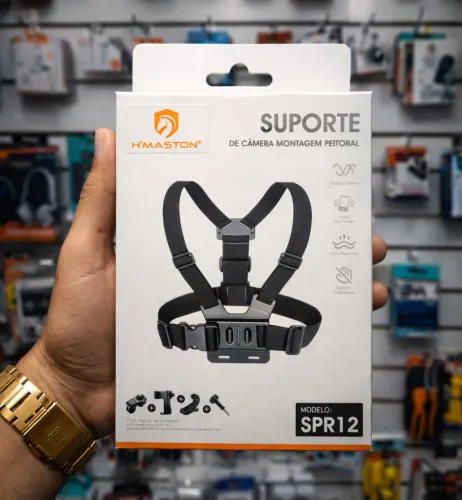 Suporte para celular peitoral