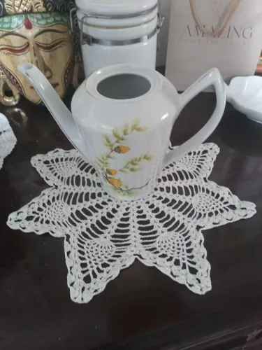 Bule porcelana pozzani vintage