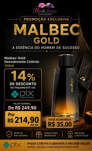 Malbec Gold Colônia 100MI - O boticário
