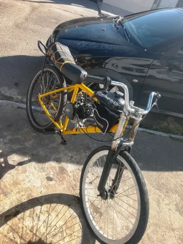 Bicicleta motorizada boa pra vc que quer chegar rápido no trabalho