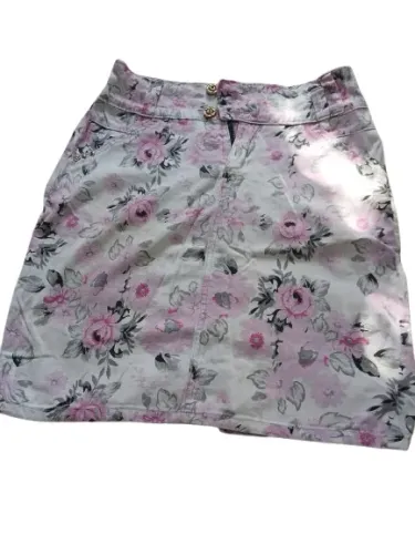 Saia Florada Rosa