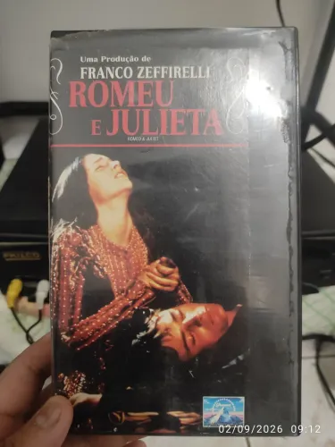 VHS Romeu e Julieta (Franco zeffirelli)