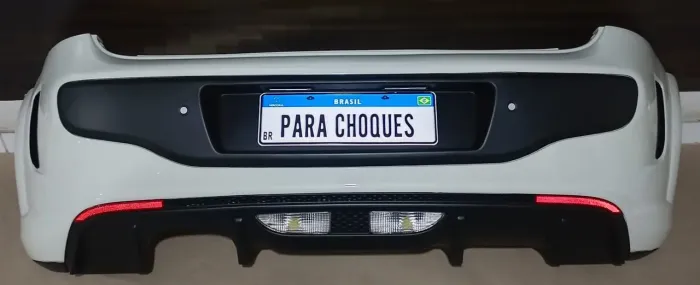 Para-choque traseiro Fiat Punto tjeet/blackmoution usado original